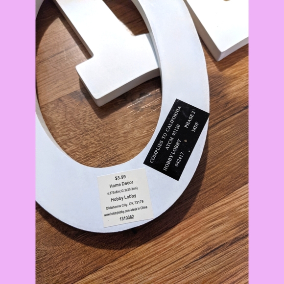 O.N.E Letters - Picture 3 of 3